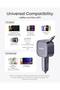 شاحن سيارة أنكر نانو الذكي بقوة 75 واط وكابل USB-C مدمج وقابل للسحب - 2