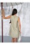 Woven Strawberry Zero Sleeve Dress - 4