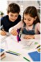 Purple Plastic Pergel with Pencil 1 Piece Maped Kidz 191611 Pergel Mathematics Geometry Architecture Project Te - 3