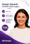 V34 Purple Teeth Whitening Strips - Anti-Yellowing Color Correcting Teeth Whitener Strip Set (14 Packs/28 Pieces) - 4