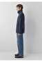 M0S10678 Jeans Logo Printed Semi-Zipper Men's Sweatshirt Dark Blue - 4