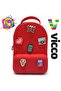 Pvc Mini Size Children's Beach Bag Nursery Bag Backpack School Bag Unisex Bag Red