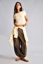 Balloon Fit Poplin Elastic Leg Trousers I3735Ax26Hs - 3