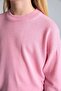 Regular Fit Crew Neck Dark Pink Sweatshirt Girls H8353A826Au - 5