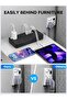 شريط طاقة عالمي بطول 5 أمتار مع سلك تمديد، مقبس طاقة 10 في 1 بـ 6 منافذ و3 منافذ USB - 6