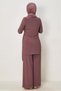 Accessory-Detail Pants Suit 46830 - 4