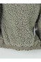 Khaki Hooded Plush Lined Baby Boy Astronaut Coat - 4