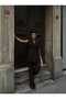 Belted Blazer Vest Trousers Two-Piece Set - 3