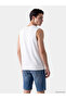Two Mt Shop Quality Oval Collar Men's Sleeveless T-Shirt - 3