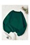 Printless Oversize Crewneck Sweatshirt