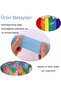 Sky Blue Ribbon Crapone Paper Roll, Flower Making, Handicraft Decoration Paper, 6 Pieces, 4.5 cm X 22 Meters - 4