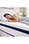 Delux 30 cm Pillow Top Bonnell Spring Mattress – Firm Ortho Medical Support, Motion Isolation, Spine Balance & Pressure Relief - 8