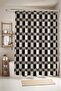 Bathroom Curtain, Cute Cats Patterned Shower Curtain, Bathtub Curtain 175X200Cm