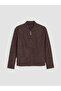 Southblue Regular Fit Men's Suede Bomber Jacket - 3