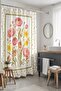 Bathroom Curtain, Pink Roses Pattern Shower Curtain, Bathtub Curtain 175X200Cm - 5