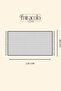 Cotton Sofa Cover Set - 3 Piece Set - Non-Slip Design Suitable for 3-Seater Sofas - Large Size - 5