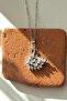 Crystal Stone Swan Model Steel Women's Necklace (22 Cm+4.50 cm) - 4