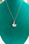 Crystal Stone Swan Model Steel Women's Necklace (22 Cm+4.50 cm) - 6