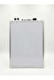 Double Sided Whiteboard [36 x 26 cm] – Dry Erase White Board with Silver Frame, Perfect for Office, School, Home