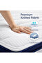 Delux 30 cm Pillow Top Bonnell Spring Mattress – Firm Ortho Medical Support, Motion Isolation, Spine Balance & Pressure Relief - 6