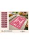 Dora Pink Palm Tree Patterned Modern Woven Base Decorative Carpet Sdtamour4064 - 3