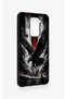 Redmi Note 9 Compatible Black Eagle Patterned Silicone Case - 2