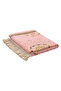Pink Mandala Pattern Embossed Special Woven Prayer Rug - 5