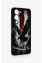 Vivo Y19 5g Compatible Black Eagle Pattern Silicone Case - 2