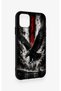 iPhone 11 Compatible Black Eagle Pattern Silicone Case - 2
