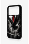 Mi 17 Pro Max Compatible Black Eagle Patterned Silicone Case - 3
