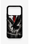 Mi 17 Pro Max Compatible Black Eagle Patterned Silicone Case