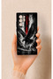Samsung Note 20 Ultra Compatible Black Eagle Patterned Silicone Case - 4