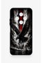 Tecno Spark 30C Compatible Black Eagle Patterned Silicone Case - 3