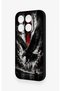 Mi 17 5g Compatible Black Eagle Patterned Silicone Case - 3