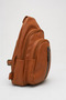 Women's Daily Zipper Detailed Stylish Sports Angelica Brown Body Bag - 2