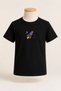 Children's Black Series Mixed Prints Cotton Combed Cotton Unisex T-Shirt - 3