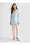 Two Mt Shop Quality Women's Patterned Shirt Tunic with Belted Waist - 2
