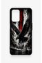 Oppo A54 Compatible Black Eagle Patterned Silicone Case