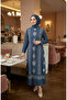 Şile Bezi Long Tunic 0062-08 Petrol - 4