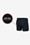 Men's Large Size 3-Pack Navy Blue Long Leg Bamboo Boxers - 25206 - 3
