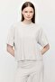 Women's Soft Textured Oversize T-Shirt