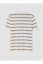 Vizyon New Season White Polo Collar Men's T-Shirt - 7