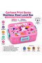Cartoon Print Bento Lunch Box Stainless Steel Tiffin Box with Partition, Leakproof Square Buckle Design 600ml Container + 100ml Steel Bowl - 2