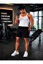 Unisex Comfortable Fit Printless Shorts - 2