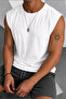 Plain Unprinted Men's Sports Athlete T-Shirt Zero Sleeve 100% Cotton Combed