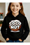 Children's Hooded Printed Sweatshirt