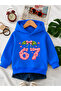 Children's Hooded Printed Sweatshirt