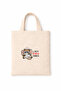 Book Bag Colorful Slogan Printed Mini Canvas Tote Bag