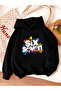 Children's Hooded Printed Sweatshirt