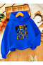 Children's Hooded Printed Sweatshirt